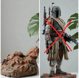 Mini Diorama Display Stand for Star Wars Boba Fett Mythos sideshow 1/6 Figure Model