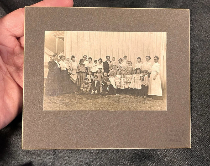 5 1/2 X 6 1/4 FAIRFAX WASHINGTON TOWNS PEOPLE BOARD PHOTO Model
