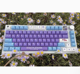 New JoJo Star Platinum Keycaps 140 keys PBT KCA Height For Cherry MX Keyboard Model