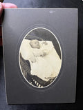 6x8 5x5 PAIR OF POSTMORTEM BABY IN BUGGY BOARD PHOTO Model