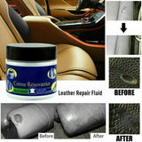 Advanced Leather Repair Kit Filler Vinyl DIY Car Seat Patch Sofa Rip Holes NEW Model