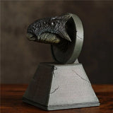 NANMU Ankylosaurus Head Bust Dinosaur Statue Model Animal Display GK012 Model
