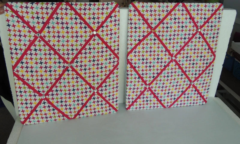 Ribbon Board Message - Photo Board RED,YELLOW  COLORFUL WITH STONE 19X 16 " Model