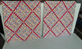 Ribbon Board Message - Photo Board RED,YELLOW  COLORFUL WITH STONE 19X 16 " Model
