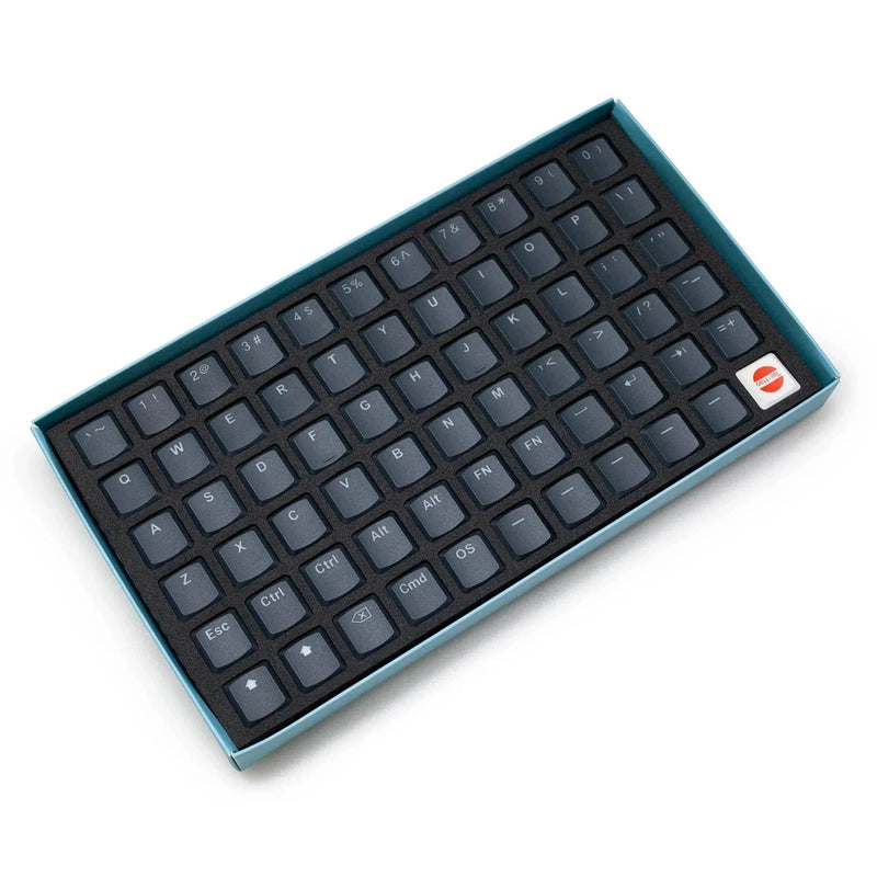 Taihao THT Dark Blue Low Profile Keycaps for Kailh Choc/MX Switch Set Model