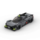 MOC Car Peugeot 9X8 Le Mans Hypercar Building Block Model Kit Toy Gift 302 Pcs Model