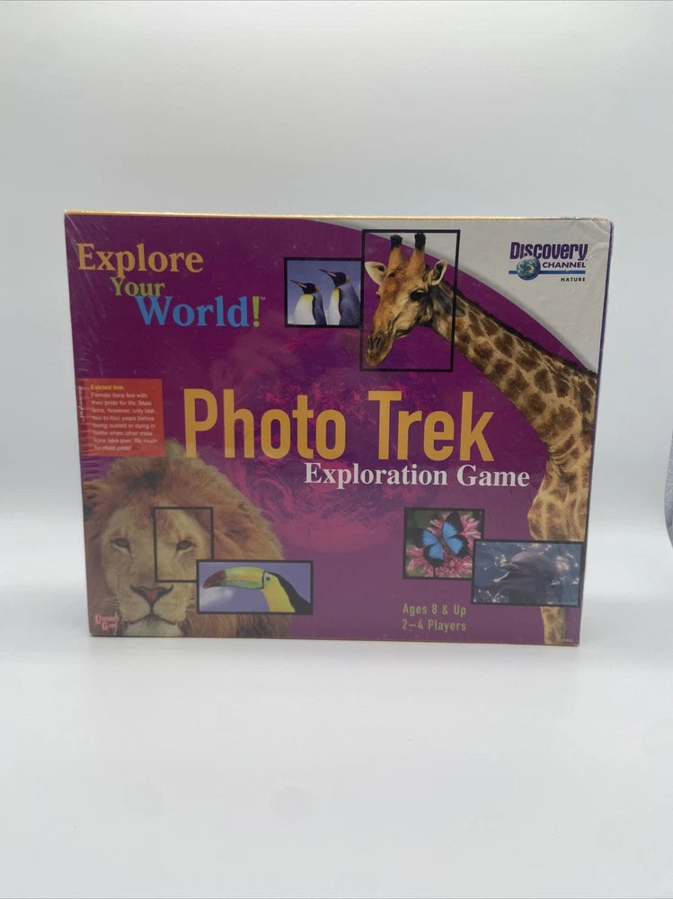 Photo Trek Travel Edition Exploration Game Discovery Channel 1999 Vintage Model