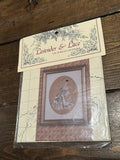 Lavender & Lace The Bride Pattern L9 Victorian Wedding Cross Stitch Pattern 1990 Model