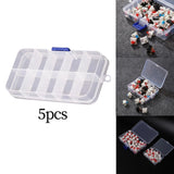 5Pcs Mechanical Keyboard Switch Storage Box Stackable for Keyboard DIY Grid Model