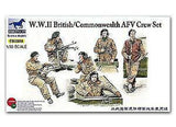 1:35 World War II Commonwealth Tank Crew Assembly Model Model