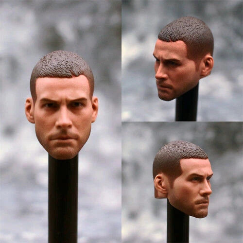 1:6 Male Head Jake Gyllenhaal Sculpt Model Carved Toy 2in. Fit Man Action Figure Model