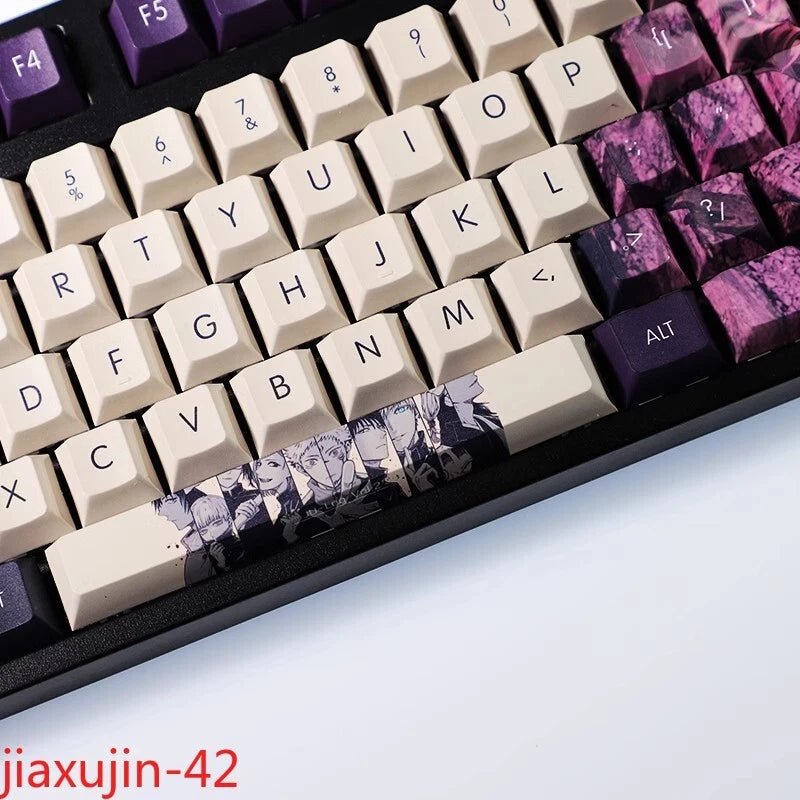 Anime Jujutsu Kaisen Theme Keycaps PBT Full Set 108Keys For Cherry MX keyboard Model