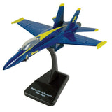 SMITHSONIAN InAir E-Z Build Model Kit - F-18 Hornet Blue Angels - 1:72 Scale Model