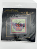 Mill Hill Laurel Burch Cross stitch Bead Kit - Butterfly Lime (2019) LB14-1912 Model