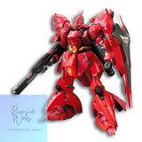 Bandai 1/144 Scale RG(29) MSN-04 Sazabi Char's Mobile Suit Gundam Model Kit JP Model