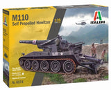 PLATZ italeri 1/35 scale American M110 203mm self-propelled howitzer plastic mod Model