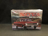 Moebius 1965 Chevrolet Chevy II Nova Super Sport Coupe 1:25 Scale Model Kit 2322 Model