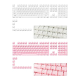119Pcs MAO Height Keycap Set In Jelly Texture For Mechanical Keyboards Keycaps Model