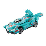 MOC Car Cyan Pullback Racing Car  Building Block Model Kit Toy Gift 86 Pcs Model