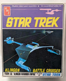 1968 AMT Star Trek Klingon Battle Cruiser Model Kit S952 Never Assembled Model