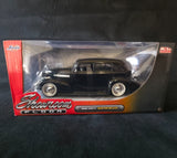 Jada 1939 Chevy Chevrolet Master Deluxe Black 1/24 Diecast Model Car MiJo 98880 Model