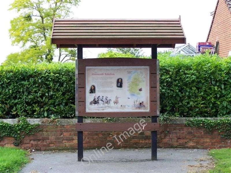 Photo 6x4 Information Board, Battle of Sedgmoor Westonzoyland The battle  c2009 Model