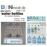 DAN Models 35311 Scale 1:35 Water Bottles for Vehicle/Diorama 14 pcs + Decal Model