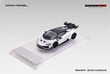 KING MODEL 1:64 DarwinPRO huracan Metal white Diecast Model Car Model