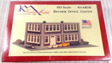 Korber Models HO Scale Bayview Office Center Kit #806 USA Made SEALED BRAND NEW! Model