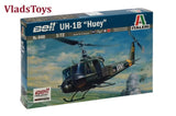 Italeri Plastic Model kit 1/72 Scale Bell UH - 1B HUEY Vietnam #040 Model