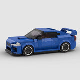 MOC Car Subaru Impreza WRX STI Building Block Model Kit Toy Gift 371 Pcs Model
