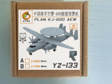 YZM 1/700 PLAN KJ-600 AEW Aircraft 3D Print Model Set YZ-133B Model
