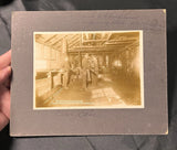 BLACK SMITH SHOP GOOD EAGLE CHAPMAN MINE OKLAHOMA BOARD PHOTO Model