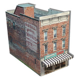 N Scale 1:160 Building Downtown Shop Cardstock Model Kit PRE CUT & SCORED DTS4N Model