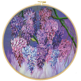DIY Bead Embroidery Kit "Wisteria" Model