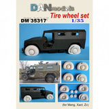 Dan Models 35317 Scale 1:35 Tire Wheel set for Tiger (for Meng, Zvezda, Xact) Model