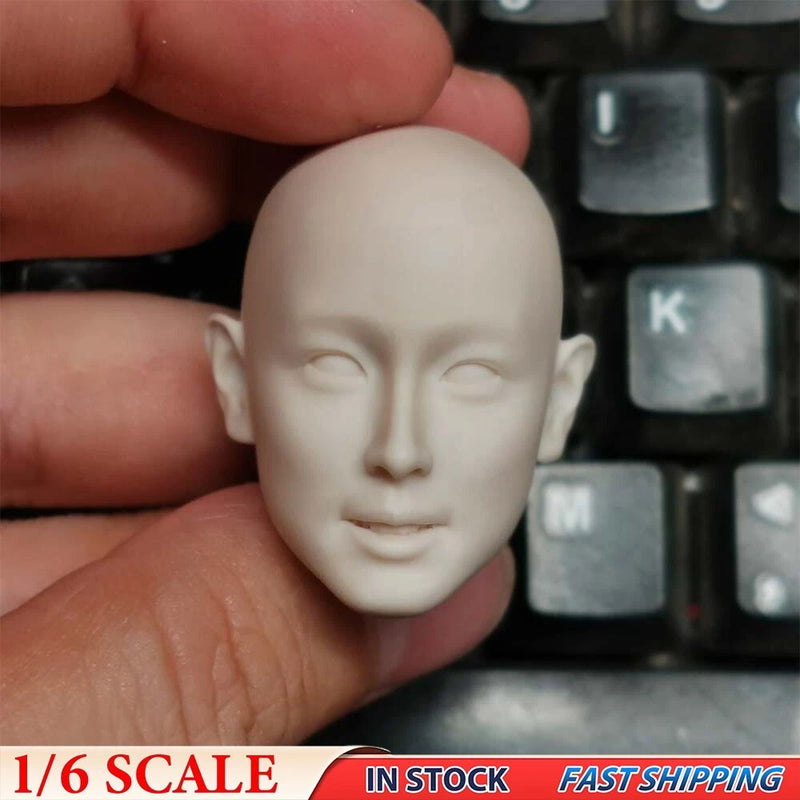 1/6 Model DIY Sakai Izumi Japan Girl Female Head Sculpt Fit 12" Hot Toys Figure Model