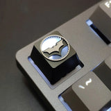 Batman Keycap Metal Key cap For Cherry MX Keyboard Light transmission Gift Model