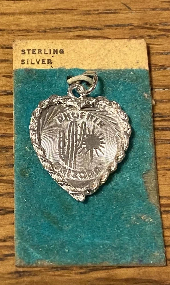 Vintage Sterling Silver Phoenix Arizona charm.  Never used. Charms