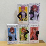 The Quintessential Quintuplets  Coreful Figure Uniform Ver Renewal Set of 5 Model