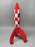 Tintin Moon Rocket 30cm Resin Model (Moulinsart 46949) Model