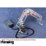 22C Full Metal Stepper Mechanical Arm+Motor Unfinished Kit Industry Robot Model Model