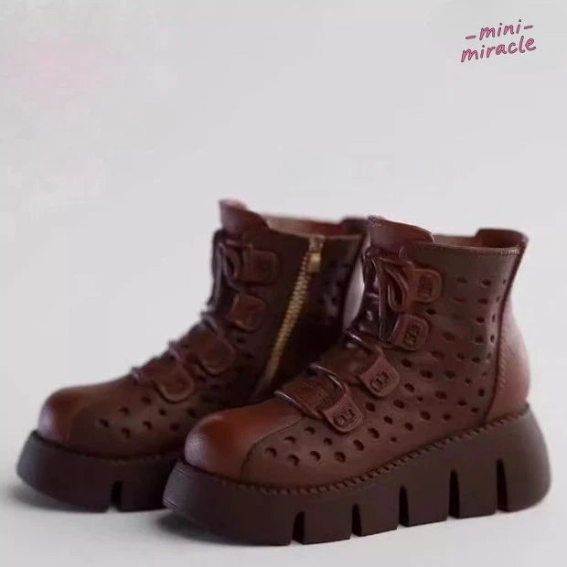 Cool Vintage Boots Model For Female Soldier 12" Action Figure 1/6 Model