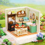 Rolife Super Store Kits Plastic Farmhouse Kitchen Building Toys DIY Minihouse Model