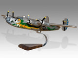 Consolidated B-24 The Dragon Solid Mahogany Wood Handmade Desktop Airplane Model Model