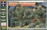 WWII German Paratroopers Plastic Model Figure Kit  scale 1/72 Orion 72018 Model