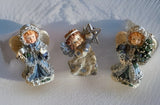 Set Of 3 Christmas Angels Cornerstone Creations Model