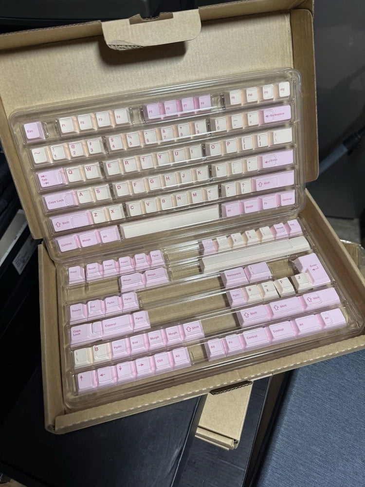 ePBT Axolotls Base Keycap Set Model