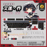 Zenless Zone Zero Ellen Joe PBT Keycap 120 Keys Xmas Gift For Cherry MX Keyboard Model