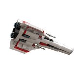 MOC-45112 MK1 Colonial Viper Viper Mark I from TV Series 609 Pieces Building Set Model